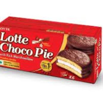 Lotte Choco Pie With Rich Marshmallow 168 Gms (6 x 28g)