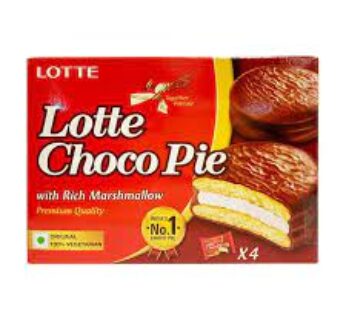 Lotte Choco Pie With Rich Marshmallow 112g( 4 x 28g)