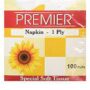 Premier Napkins 1Ply 100Sheets 1Pack