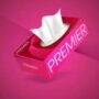 Premier Face Tissue Box 100 Pulls