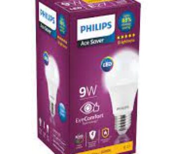Philips Ace Saver Led Eye Comfort Led Bulb 1N 9 Watts E27