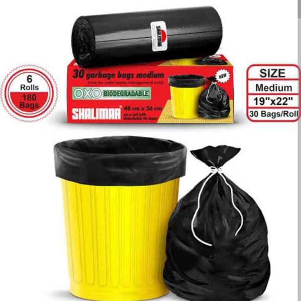 Shalimar Garbage Bags Oxo Biodegradable Small