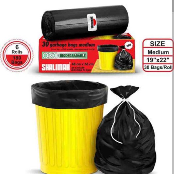 Shalimar Garbage Bags Oxo Biodegradable Medium - Image 2