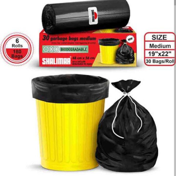 Shalimar Garbage Bags Oxo Biodegradable Extra Large