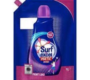 Surf Excel Matic Liquid Front Load Detergent 1 L Pouch