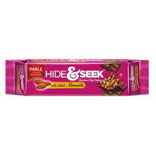 Parle Hide & Seek Chocolate chip cookie with almonds