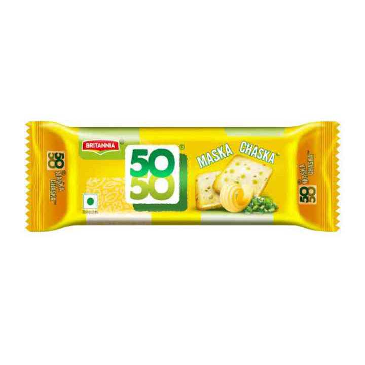 Britannia 50 50 Maska Chaska Biscuit 45g