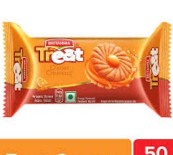 Britannia Treat Osom Orange Biscuits 60 gms