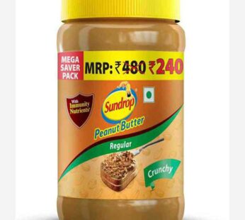 Sundrop Peanut Butter Regular Crunchy 924 Gms