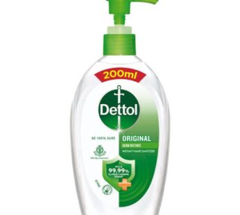 Dettol Instant Hand Sanitizer Original 200ml