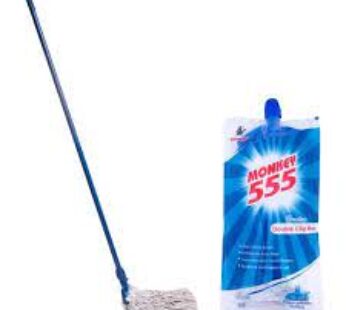 Monkey 555 Premium Clip Mop 1 Pc Double Clip