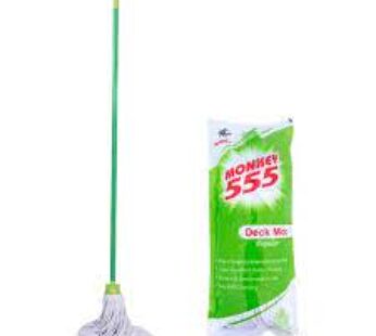 Monkey 555 Plastic Deck Round Mop 1 Pc