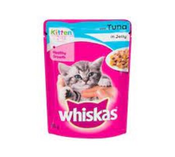 Whiskas Tuna In Jelly For Kitten 2 12 Months 85 gms