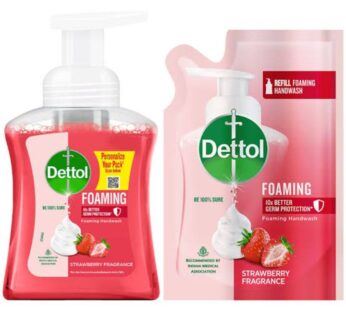Dettol Foaming Handwash 250ml Strawberry