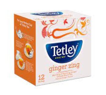 Tetley Ginger Zing Tea 12 Bags