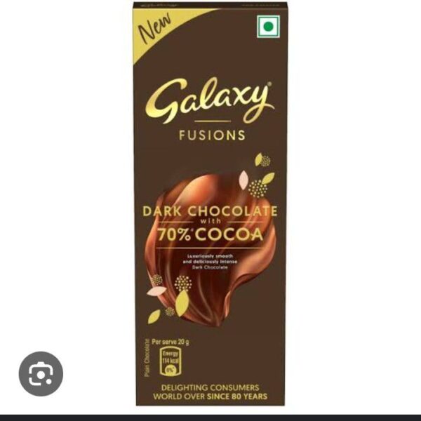 Galaxy Milk Chocolate With Cookie Crumble 30g - Image 2