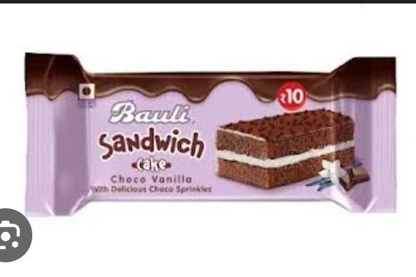 Bauli Sandwich Cake Choco Vanila With Sprinkles 25g