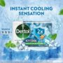 Dettol 2x Menthol Icy Cool 3Nx(125g+25g(Free)450g