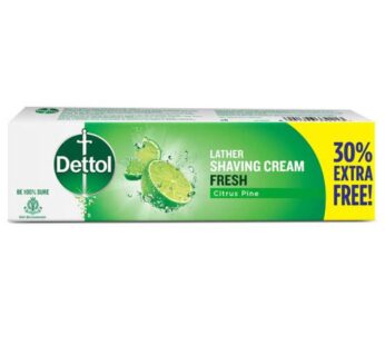 Dettol Fresh Citrus Pine Lather Shaving Cream 78g