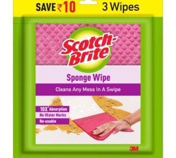 Scotch Brite Sponge Wipe 3Wipes