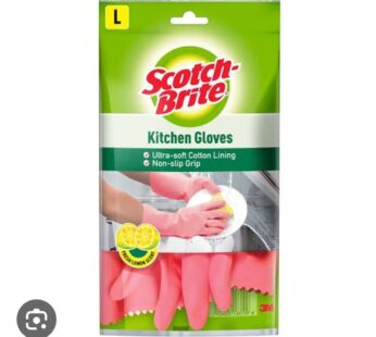 Scotch Brite Kitchen Gloves L 1N Pair