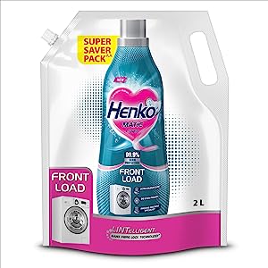 Henko Matic Liquid Detergent front Load 2L