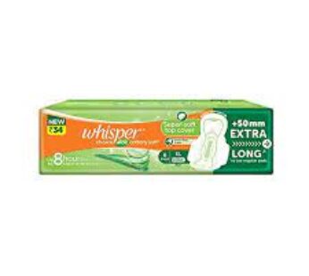 Whisper Choice Aloe Cottony Soft XL 6N