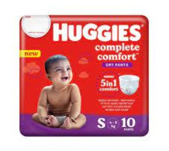 Huggies Complete Comfort Dry Pants S 10N