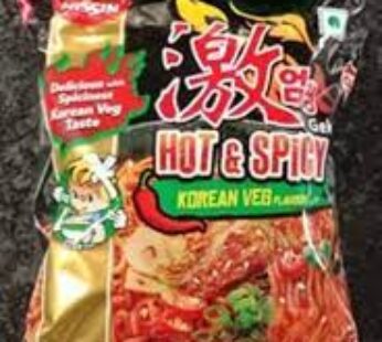 Nisin Hot Spicy Korean Kimchi Flavour80g
