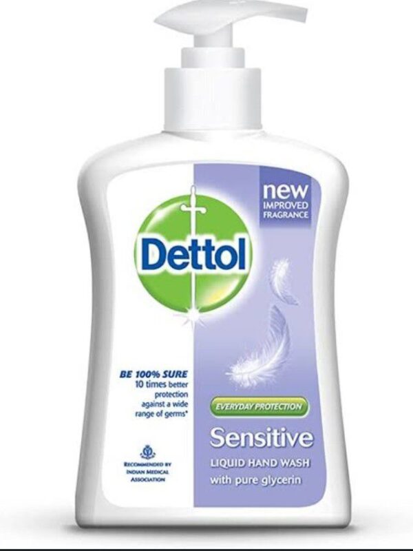 Dettol Sensitive Ph balanced Hand Wash 200 ml Bottle