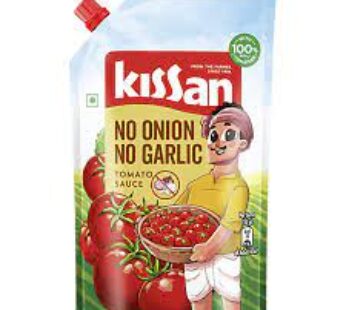 Kissan No-Onion No-Garlic Tomato Sauce, Pouch 850 g