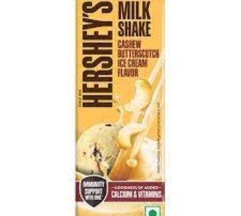 Hersheys Milkshake Cashew Butterscotch Ice Cream Flavor 180ml