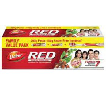 Dabur Red Worlds No.1 Ayurvedic Fluoride Free Toothpaste, 42 g