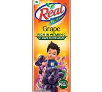 Real Grape Fruit Juice, 180 ml