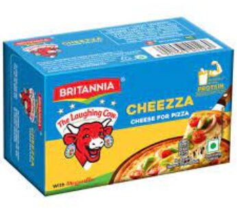 Britannia The Laughing Cow Cheese for Pizza Block – Goodness Of Cows Milk, 200 g