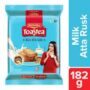 Britannia Toastea Milk/Doodh Rusk - Crunchy, Zero Trans Fat, Ready To Eat, 182 g