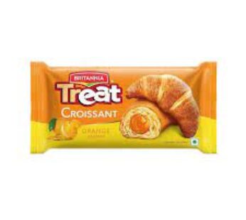 Britannia Treat Croissant – Orange Jammy , soft, 100 Veg, 47 g
