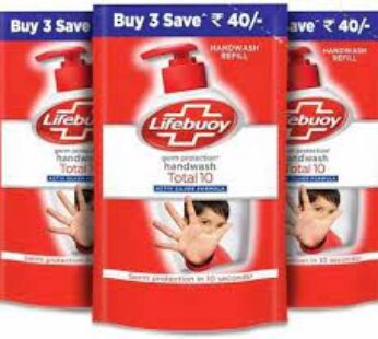 Llifebuoy Germ Protection Hand Wash Pouch Pack Of 3N