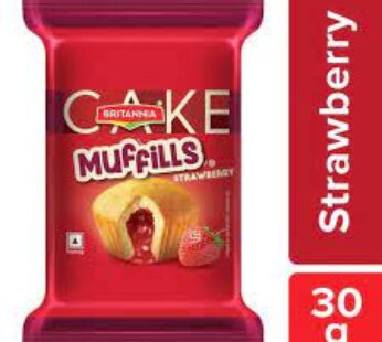 Britannia Cake Muffills Strawberry 35g