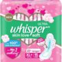 Whisper Ultra Soft Air Fresh Sanitary Pads -XL 6 N