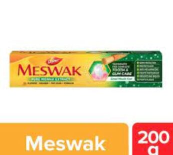 Dabur Meswak Toothpaste – For Complete Gum Care, Paraben & Fluoride Free, 200 g
