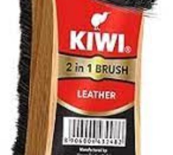 Kiwi 2 in 1 Brush Leather