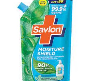 Savlon Moisture Shield Germ Protection Liquid Handwash – 90 Natural Origin, 675 ml