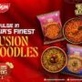Top Ramen Schezwan Spicy Chilli Sauce Flavour Fusion Noodles