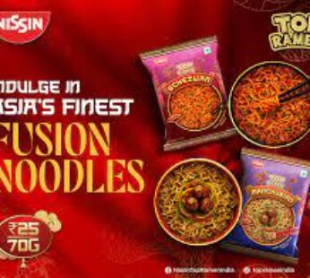 Top Ramen Manchurian Garlic & Soy Sauce Flavour Fusion Noodles