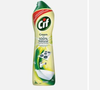 Cif Cream Micro Crystal Surface Cleaner Lemon 500ml
