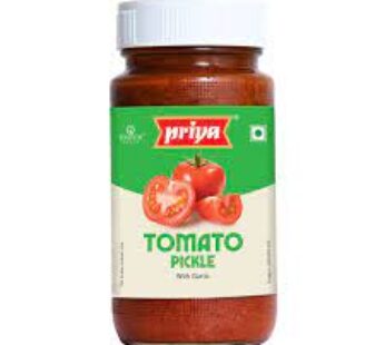 Priya Tomato Pickle Without Garlic 300 Gms