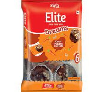 Elite Dreams Carrot Pudding Cup Cake 6-In-1, 140 g