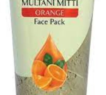 Banjaras Multani Mitti with Orange Tube Face Pack, 50g