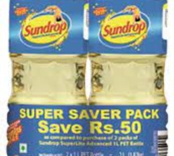 Sundrop Super Saver Pack Super Lite Advanced 2L Pet Bottle
